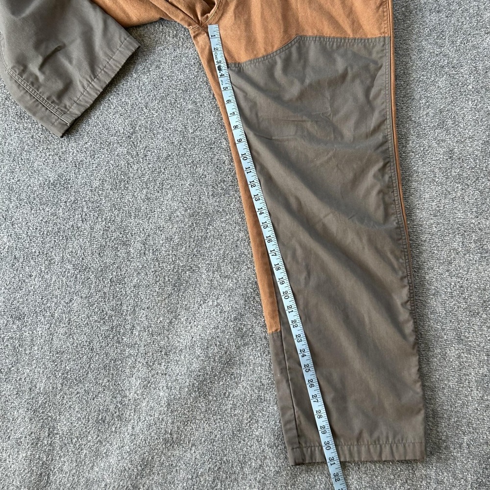 Browning Pants Mens 40x32 Brown‎ Canvas Brush Upland Hunting Pheasants Forever - Picture 3 of 11